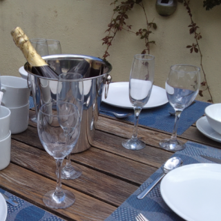 6 x Champagne Flutes (#1)